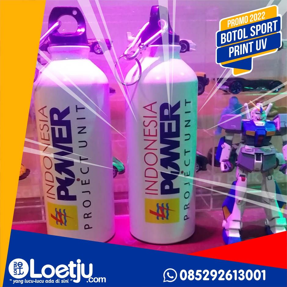 Botol Sport Print UV Indonesia Power