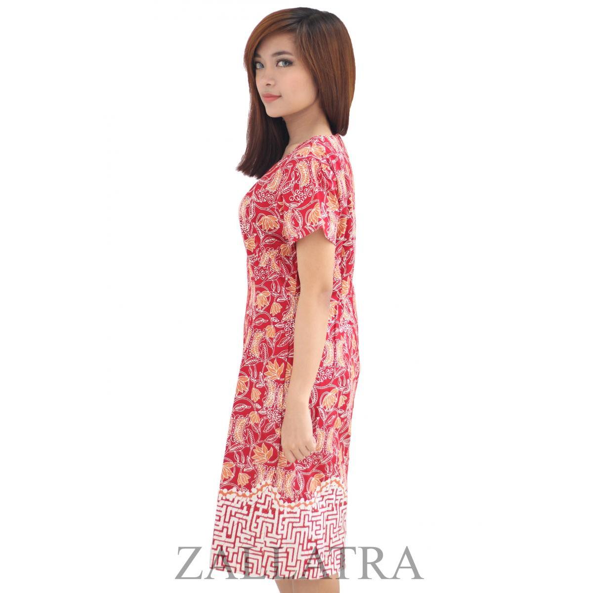  Model Baju Batik Dress Wanita Motif Pintoe Aceh Z9