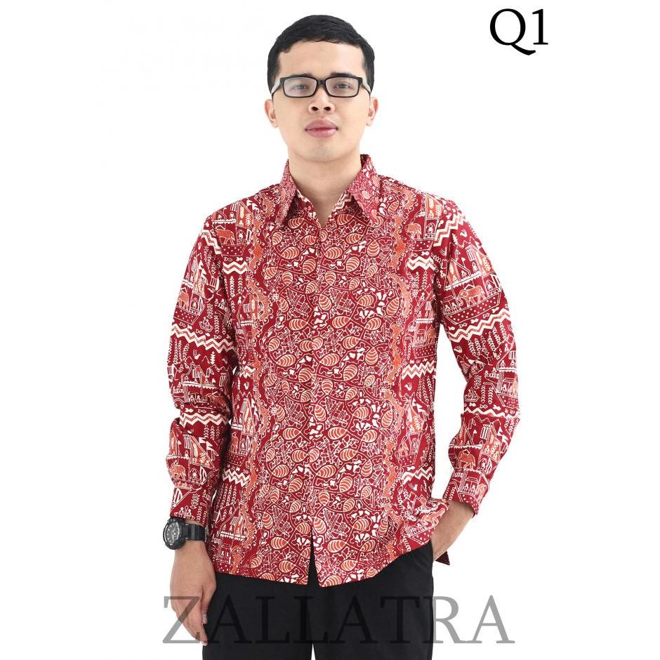  Model Baju Batik Pria Cap Asli Lampung Q1