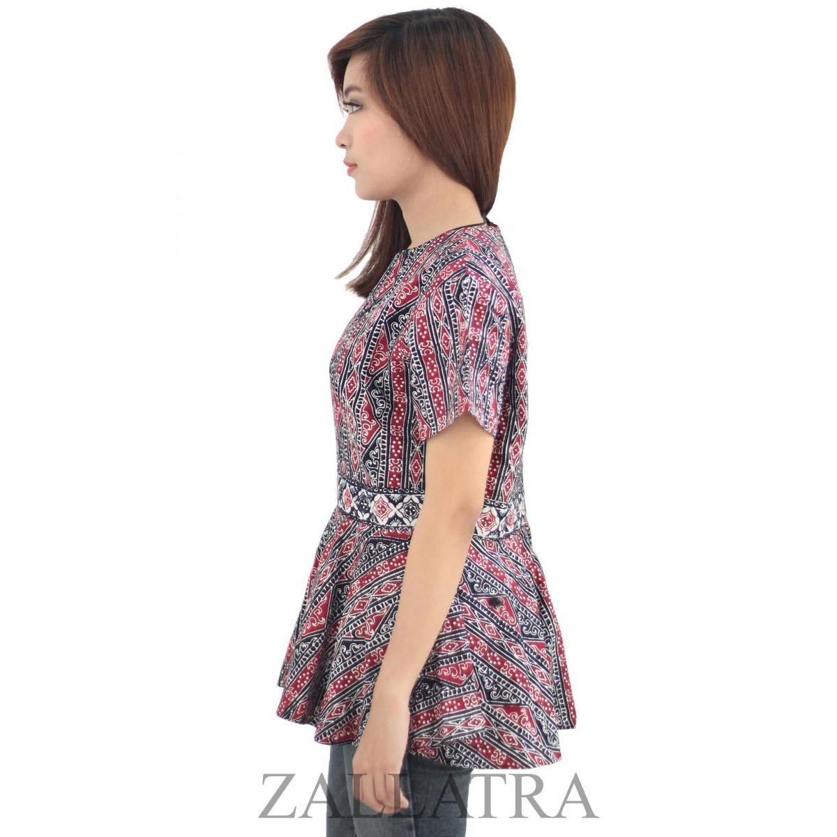 Model Baju Batik Wanita Motif Ulos X8