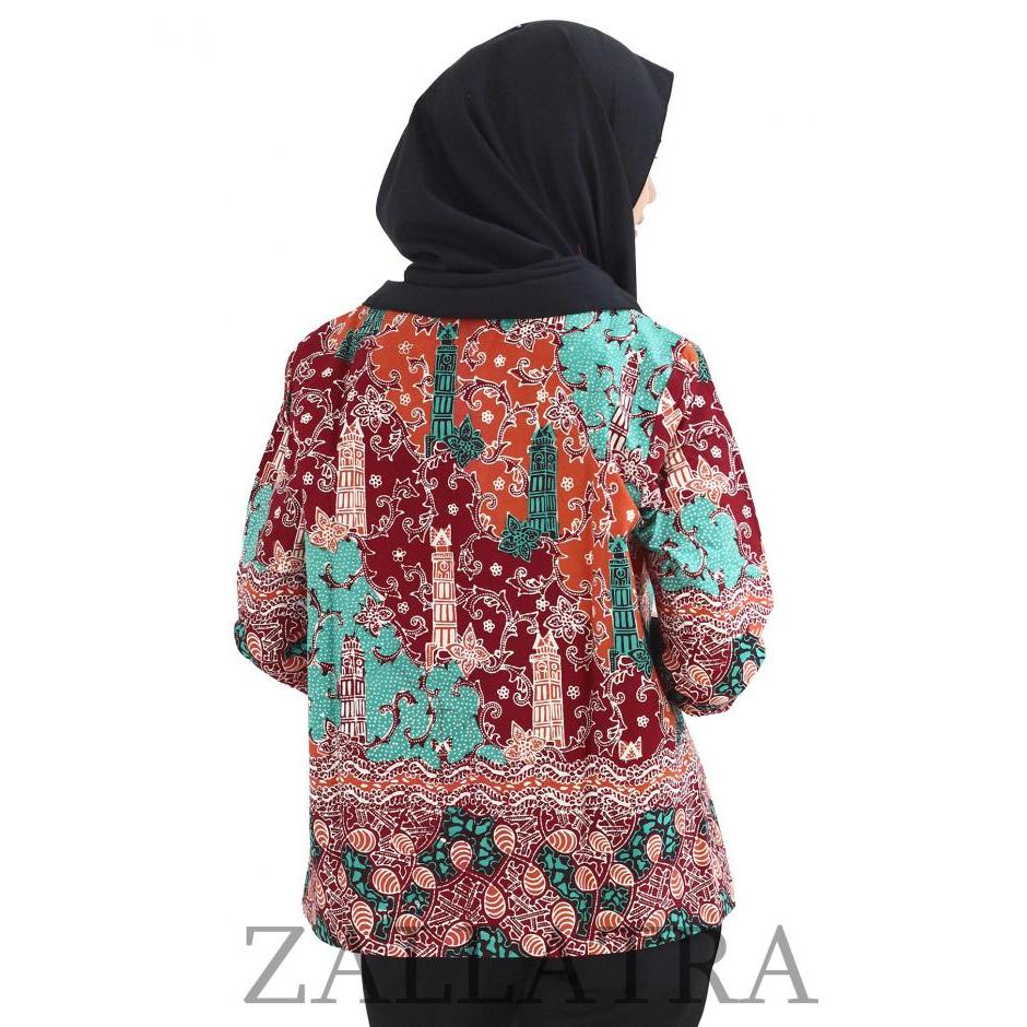  Model  Baju  Batik Wanita Cap Asli Padang  R4