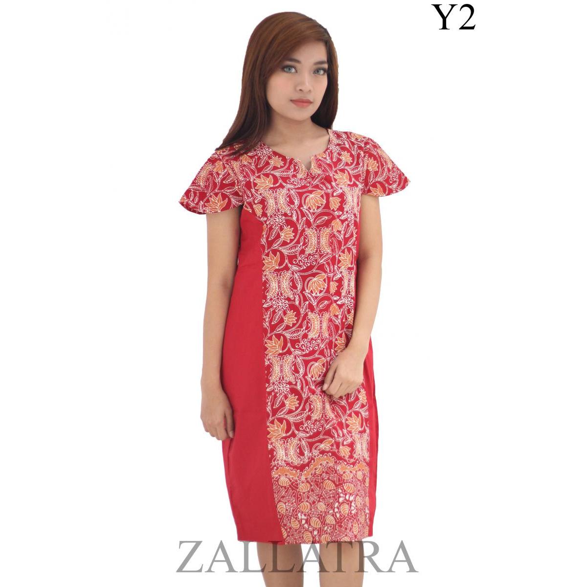  Model Baju Batik Kombinasi Wanita Motif Pintoe Aceh Y2