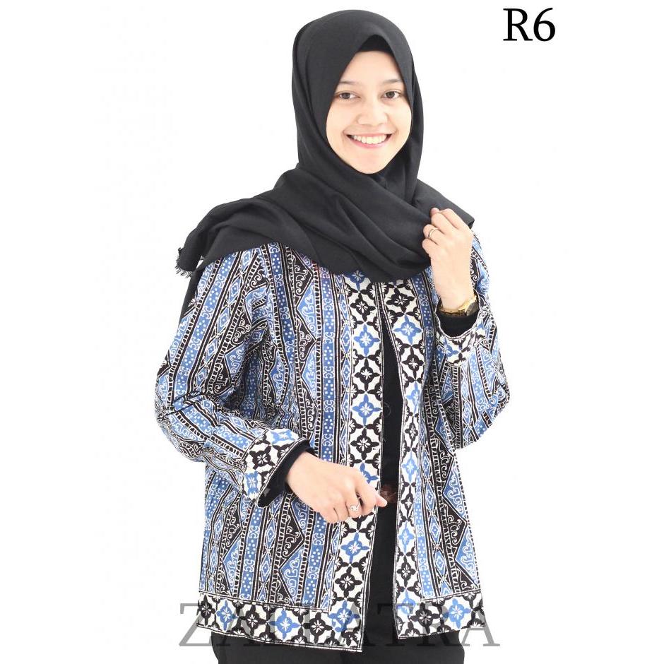 Model Baju  Batik  Wanita Cap Asi Medan R6