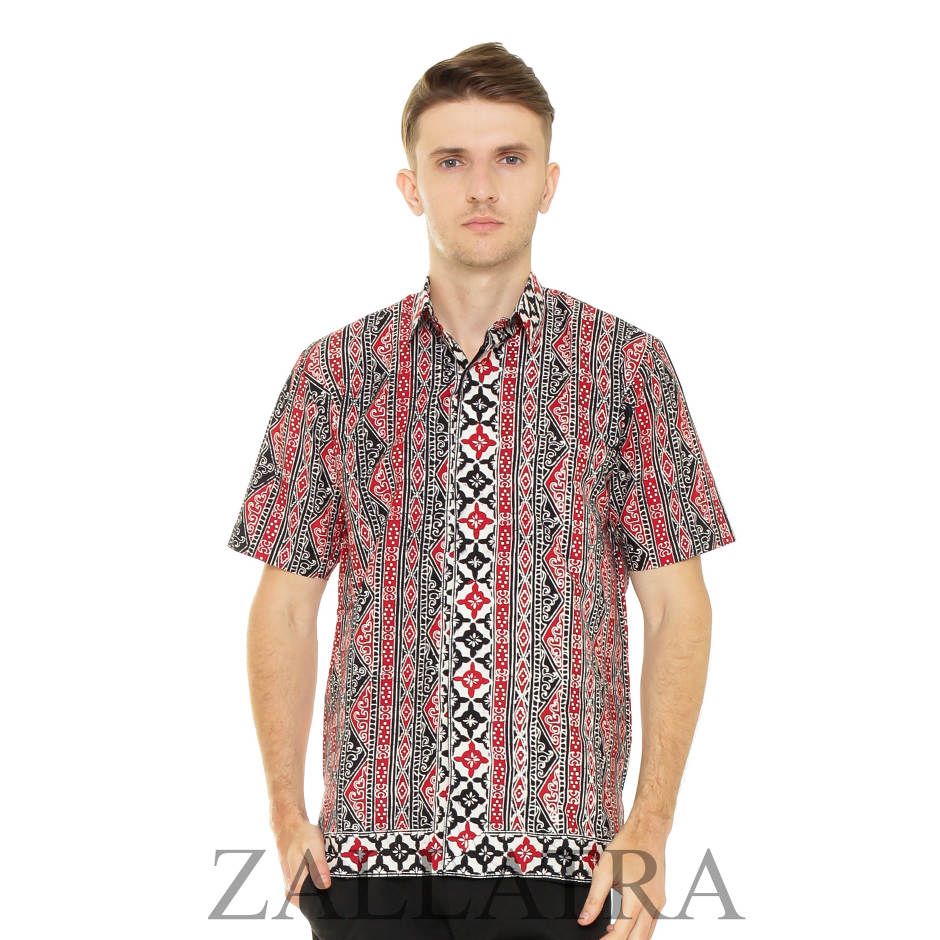 Model Baju Batik Pria Cap Asli Medan Q2