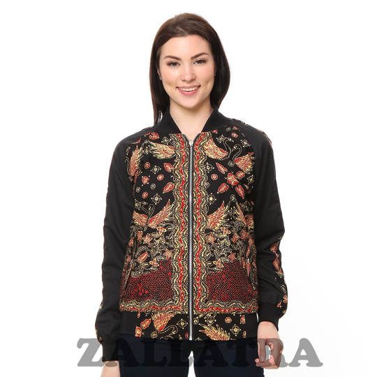  Jaket Batik Zallatra Exclusive Batik Sumatera Padang 