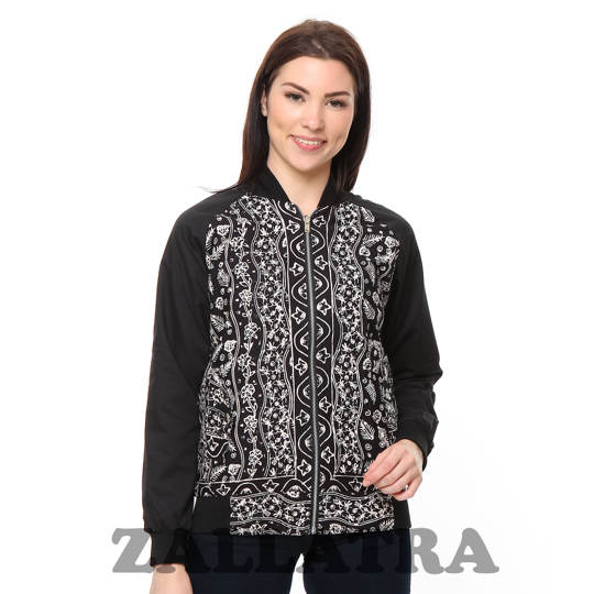  Jaket Batik Zallatra Exclusive Batik Sumatera Padang 