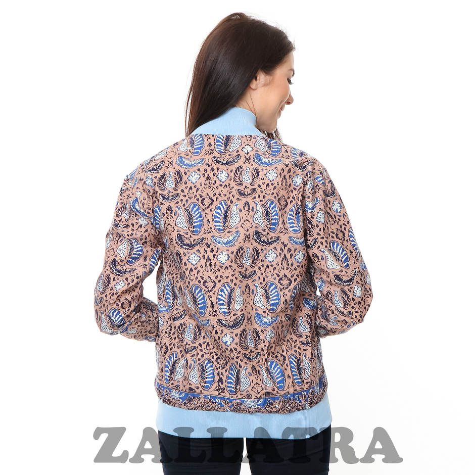  Jaket Bomber Batik Asli Jambi Berkualitas Zallatra JK14