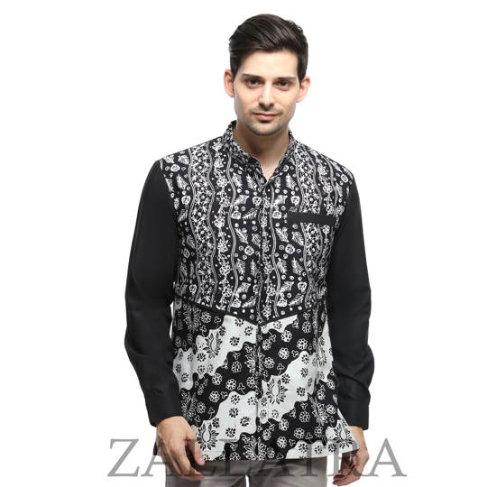 Batik Pria Zallatra Exclusive Batik Sumatera Padang 