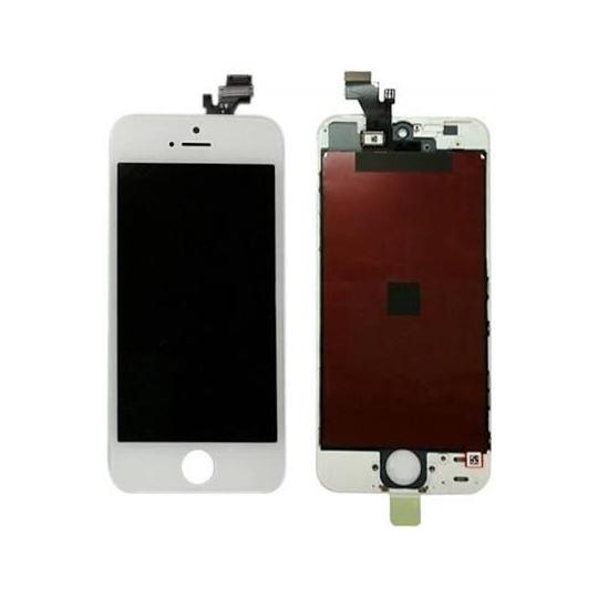 Jual LCD iphone 5 warna putih original