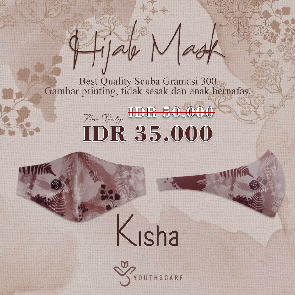 Masker Hijab ( headloop) - Youthscarf