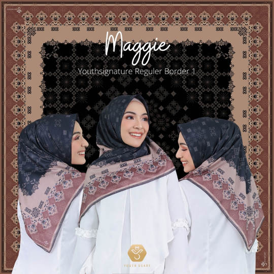 YOUTHSCARF SIGNATURE BORDER 1- MAGGIE