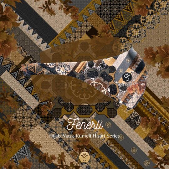 YOUTHSCARF - RUMELI HIJAB MASK SERIES - FENERLI