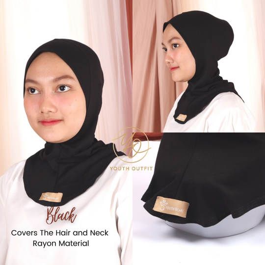 YOUTHSCARF - INNER ASHEEQA - BLACK