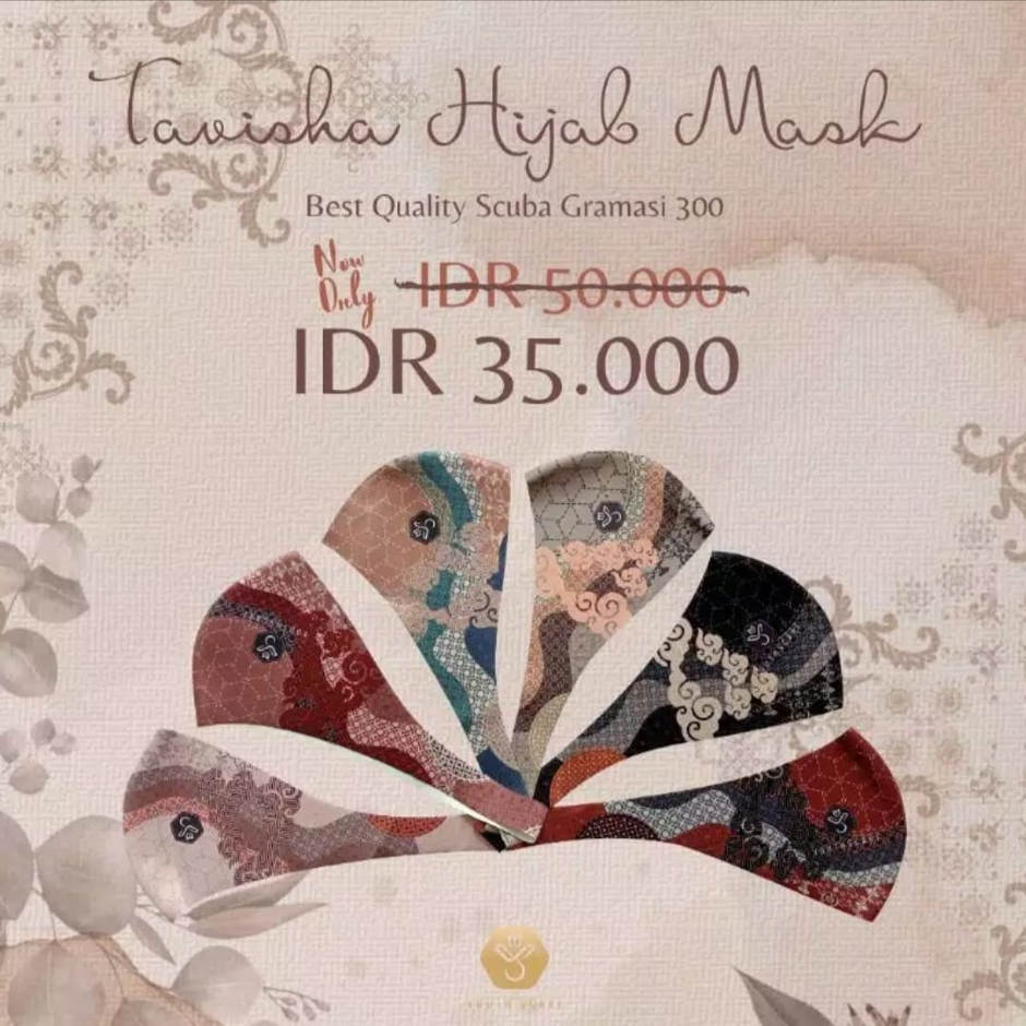 PAKET BUNDLE MASKER TAVISHA HIJAB