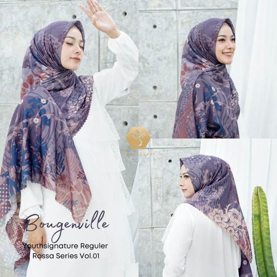 YOUTHSCARF - SIGNATURE PREMIUM ROSSA SERIES - BOUGENVILLE