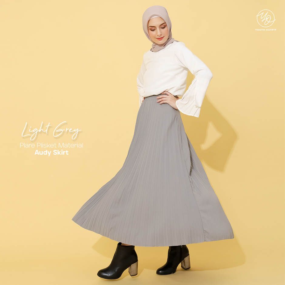 ROK PLISKET PREMIUM - AUDY YOUTHFIT - LIGHT GREY
