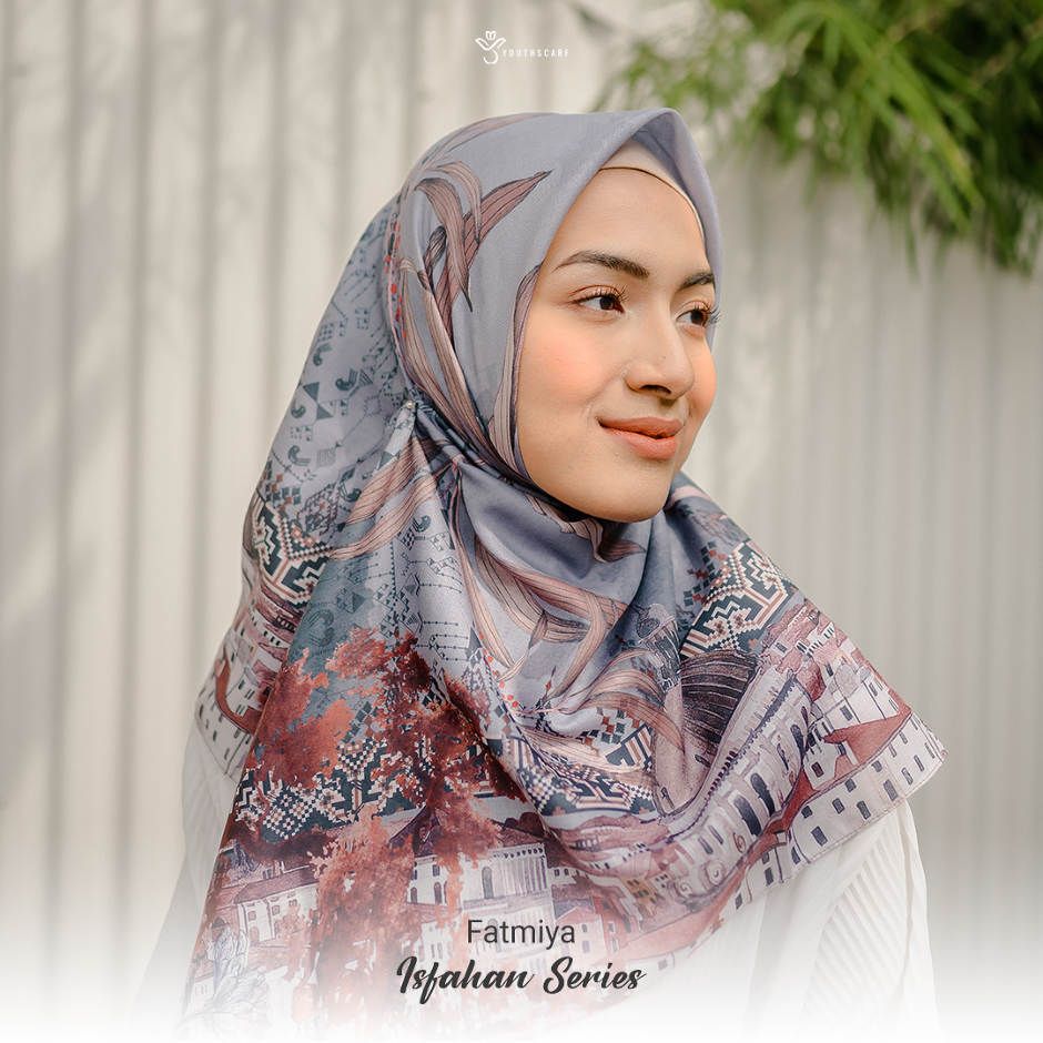 HIJAB VOAL PRINTING REGULER - YOUTHSCARF ISFAHAN SERIES -FATMIYA