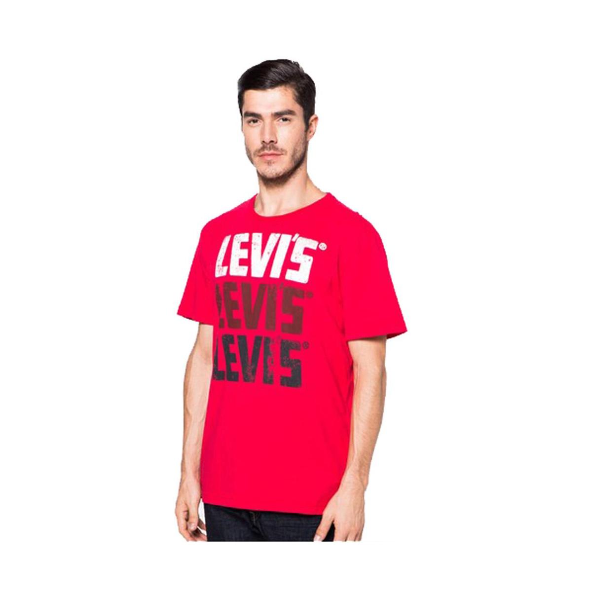 Levis T-shirt Red