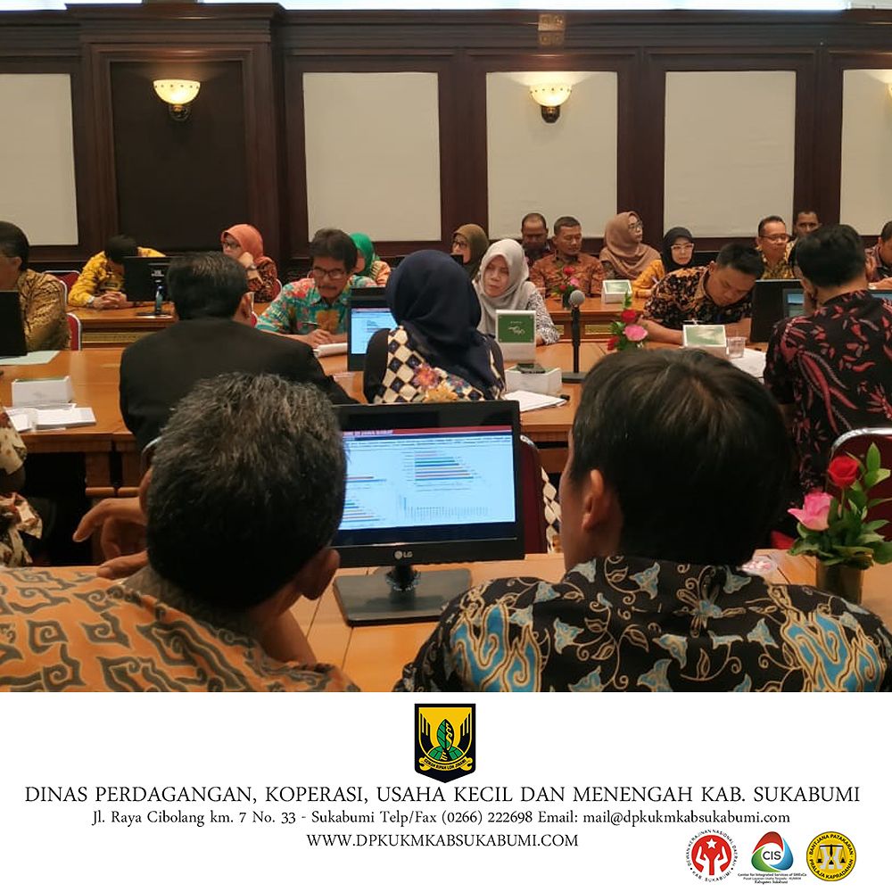DPKUKM mengikuti rapat koordinasi ketersediaan pasokan