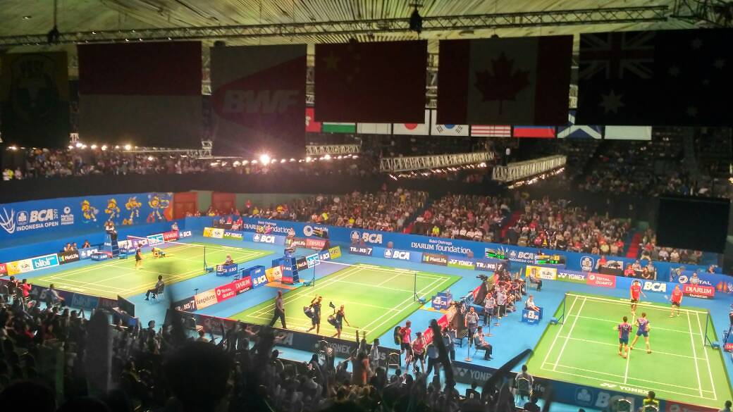 Tampilan baru Indonesia Open 2017