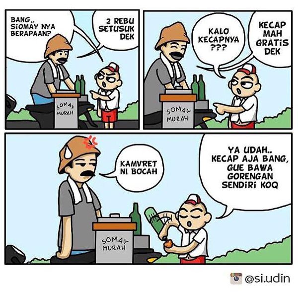 Ingin ketawa? yuk cek akun-akun lucu komik strip Ini