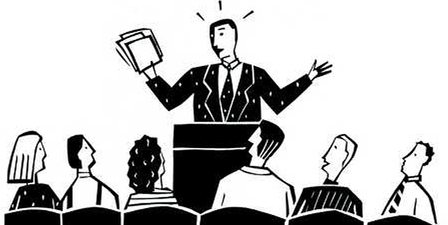 Teaching is public speaking