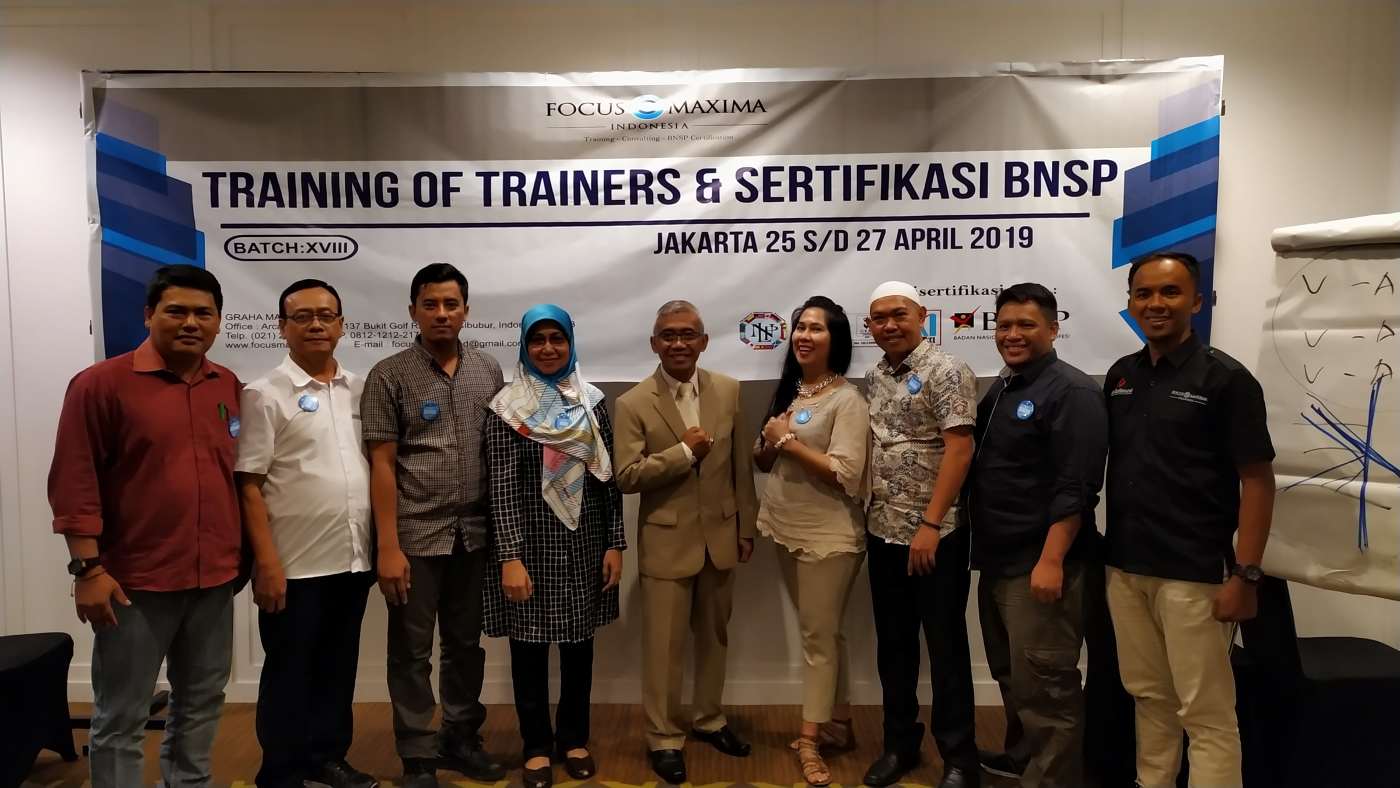 Training Of Trainer & Sertifikasi BNSP Batch 18