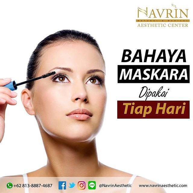 Bahaya menggunakan maskara setiap hari