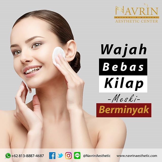 Wajah Bebas Kilap Meski Berminyak