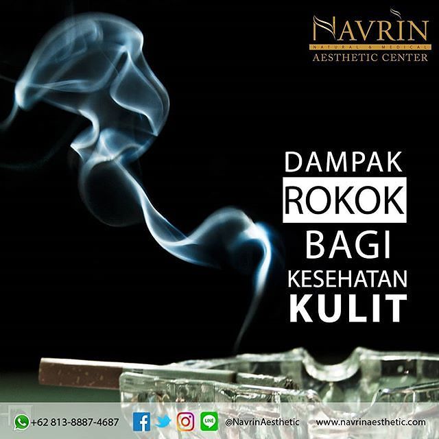 10 Dampak negatif rokok bagi kesehatan kulit
