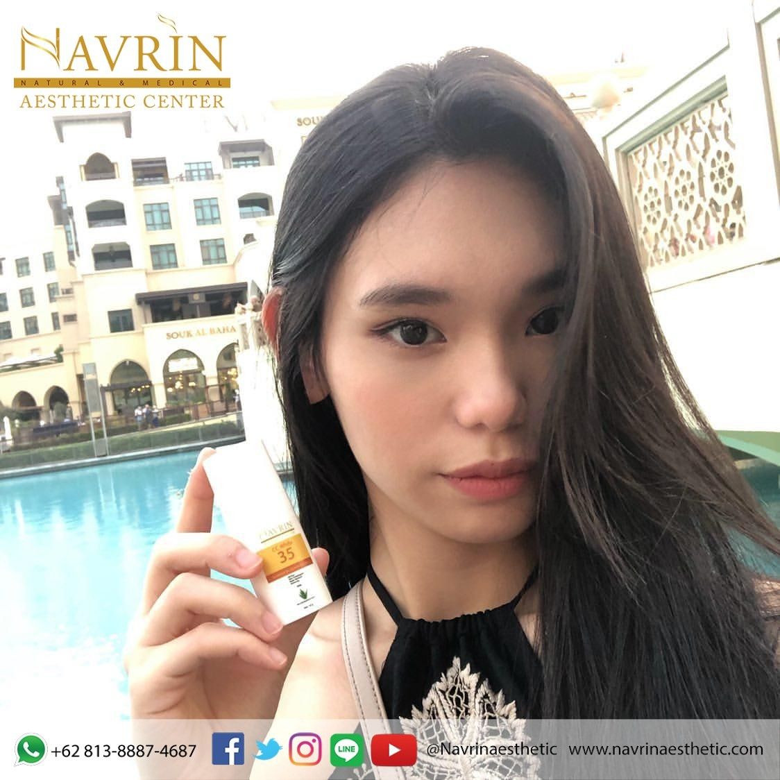 Navrina CC White SPF 35 Sunblock Acne whitening