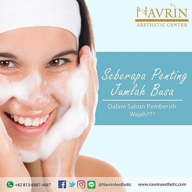 Seberapa Penting Jumlah Busa di Sabun Pembersih Wajah?