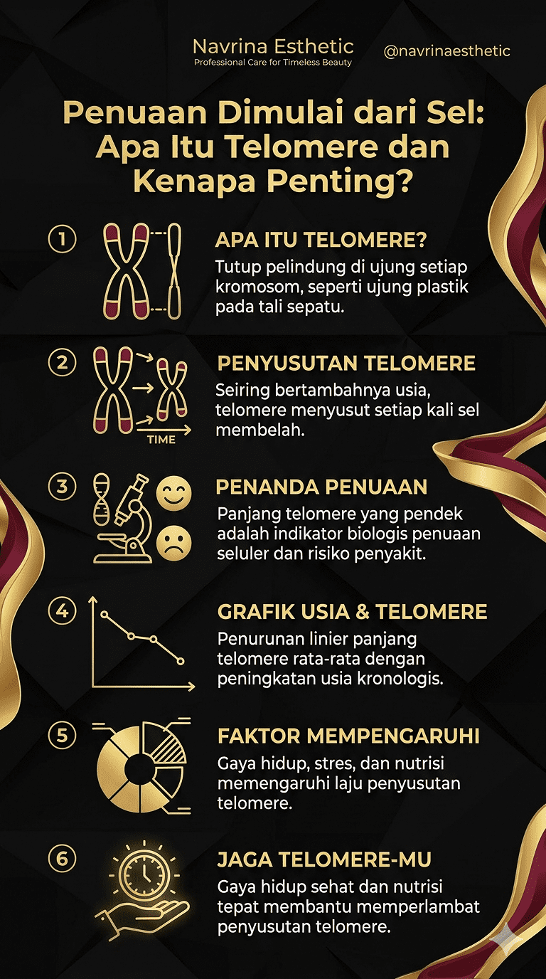 Apa Itu Telomere dan Mengapa Penting untuk Penuaan?