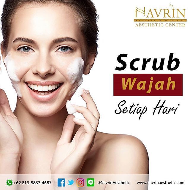 Bahaya Scrub Wajah Setiap Hari