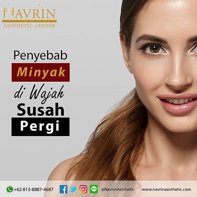 Penyebab Minyak di Wajah Susah Pergi