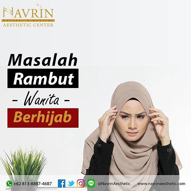 Masalah Rambut Wanita Berhijab