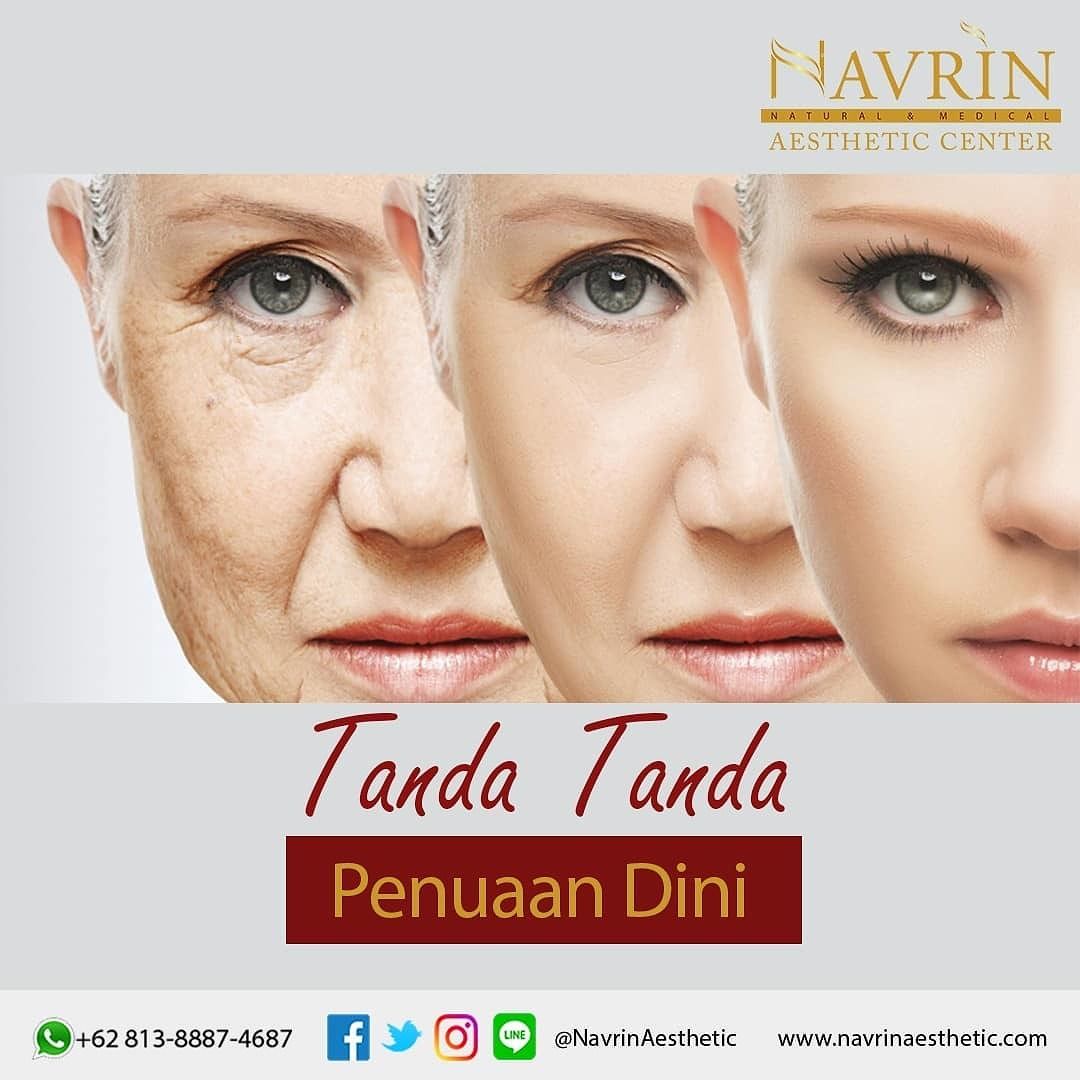 Tanda - Tanda Penuaan Dini