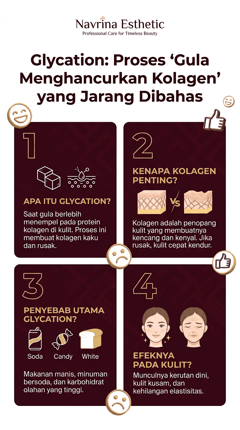 Glycation: Proses “Diam-Diam” yang Merusak Kolagen Kulit