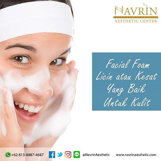 Facial Foam yang Kesat atau Licin di Kulit yang Lebih Baik?