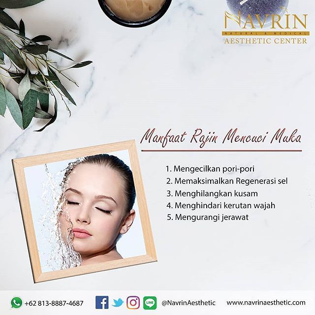 Manfaat Rajin Cuci Muka