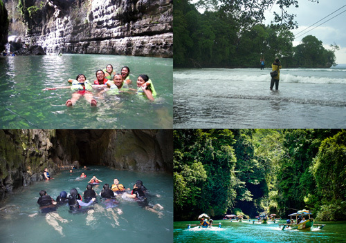 pangandaran sebagai salah satu tujuan wisata dan kegiatan outbound