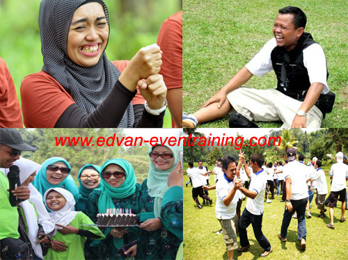 OUTBOUND SESI FUN GAMES SEBAGAI SALAH SATU MEDIA TERAPI KETAWA UNTUK KESEHATAN