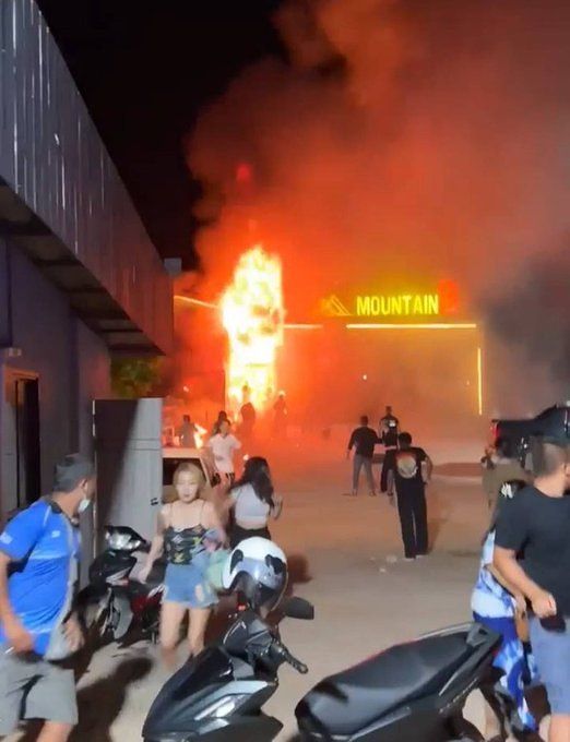 Kebakaran Klub Malam di Thaailand, 35 Prang terluka dan 13 Orang Tewas