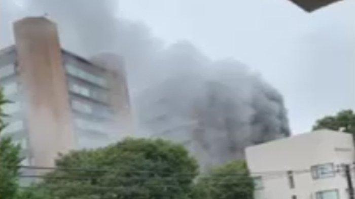 Kebakaran di Universitas Tokyo, 45 Truk Pemadam Kebakaran Dikerahkan