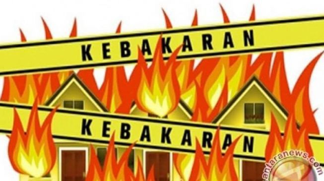 Kebakaran Hebat di Samarinda, 7 Rumah Ludes Dilalap Api