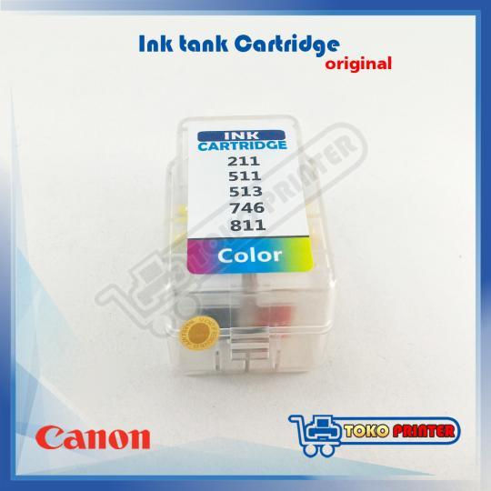 Ink Tank Cartridge Canon Color (Pendek)