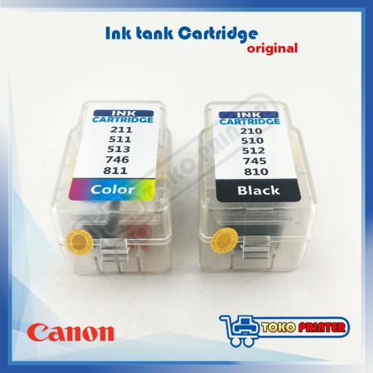 Ink Tank Cartridge Canon Black+Color (Pendek)