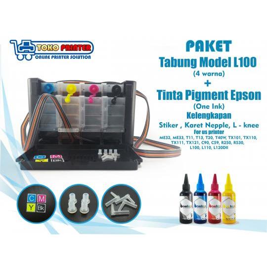 Paket Tabung Exclusive+Tinta Pigment One Ink Epson