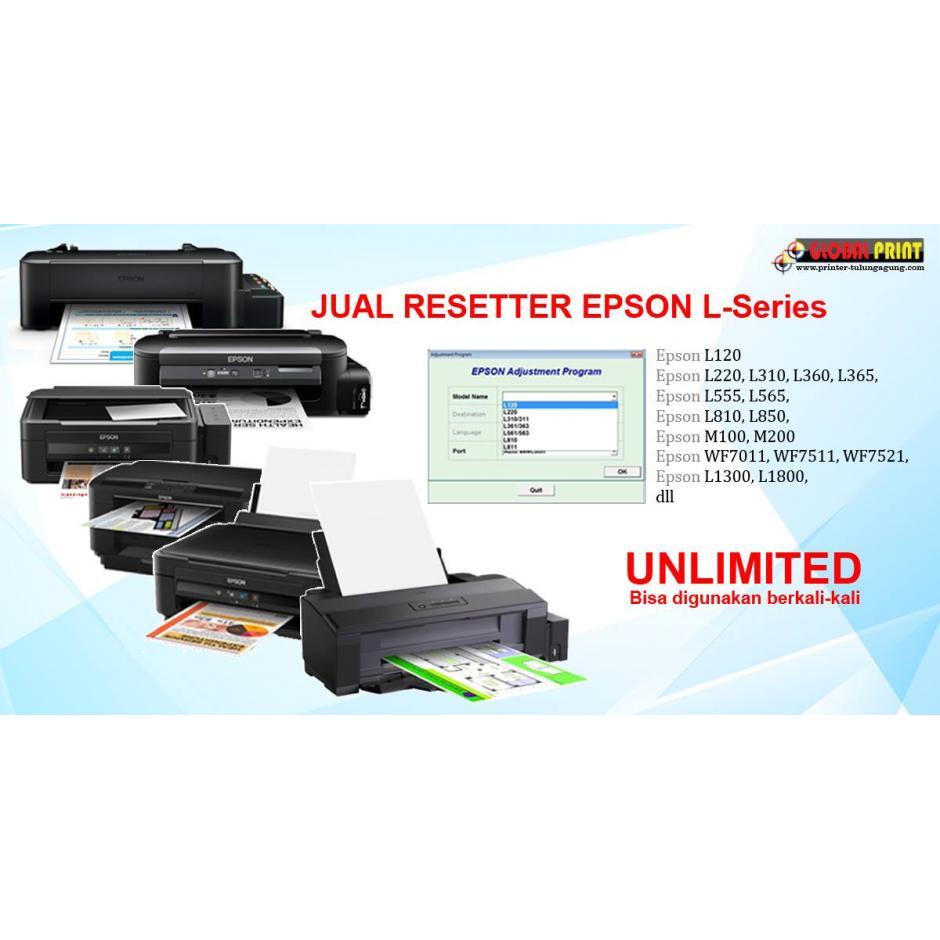 Resetter Untuk Printer Epson L805