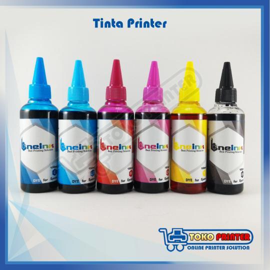 Tinta Dye One Ink Epson ( 1 set 6 Warna)